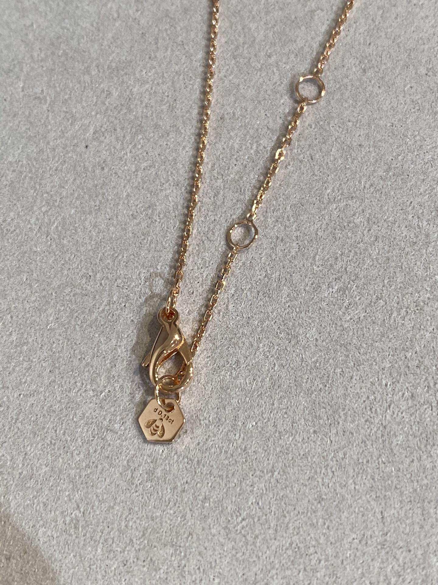 [Pearl Jewelrys]BEE LOVE DIAMOND NECKLACE