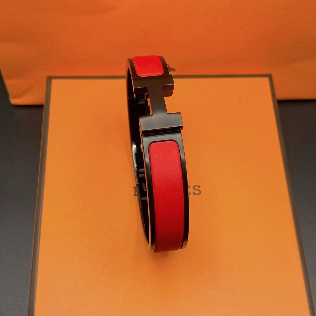 [Pearl Jewelrys]CLIC HM SO BLACK RED BRACELET