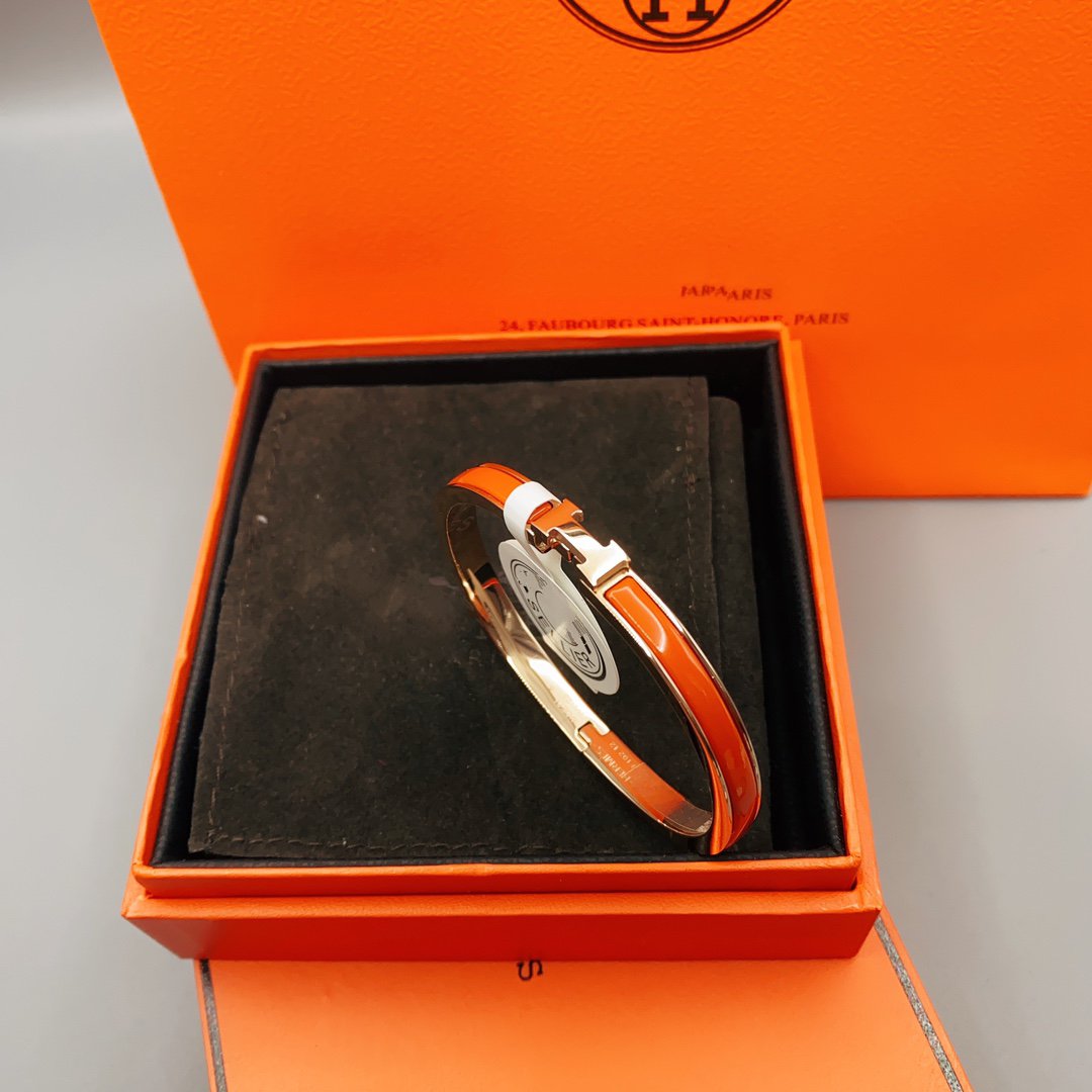 [Pearl Jewelrys]CLASSIC HM CLIC RED 8MM ENAMEL BRACELET