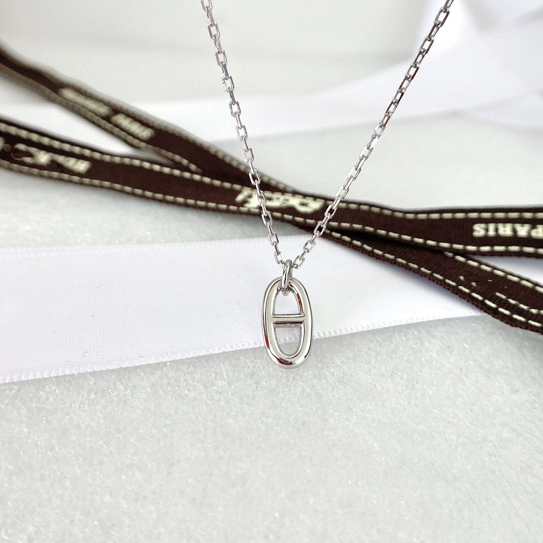 [Pearl Jewelrys]HM PIG NOSE NECKLACE