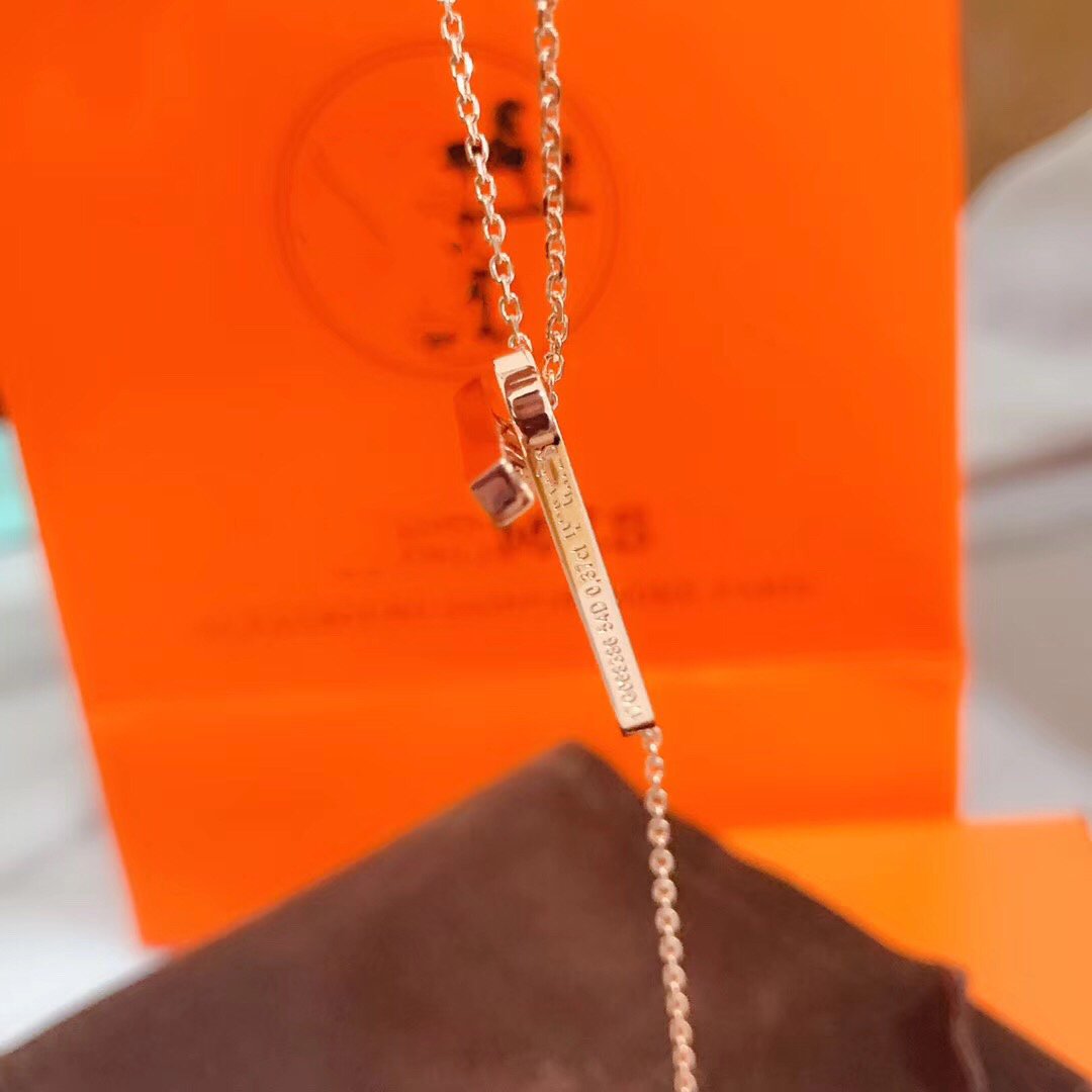 [Pearl Jewelrys]HM NECKLACE PLATINUM ROSE GOLD DIAMOND