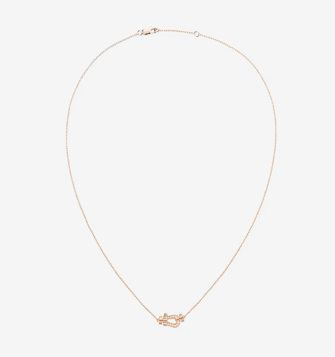 [Pearl Jewelrys]FORCE 10 DIAMOND PINK GOLD NECKLACE MINI MODEL
