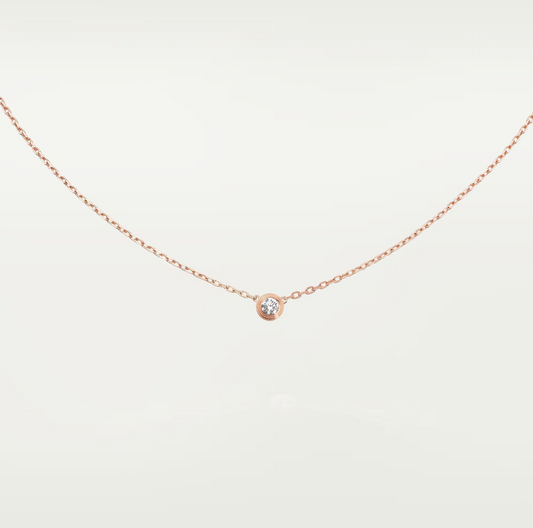 [Pearl Jewelrys]DAMOUR DIAMOND NECKLACE