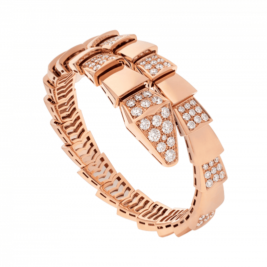 [Pearl Jewelrys]SERPENTI BRACELET PINK GOLD DIAMOND