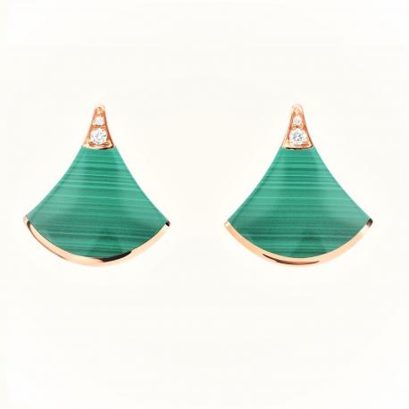 [Pearl Jewelrys]DIVAS DREAM EARRINGS PINK GOLD