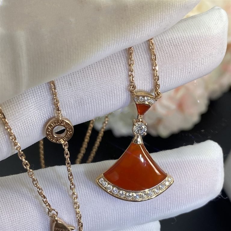 [Pearl Jewelrys]DREAM NECKLACE CARNELIAN DIAMOND