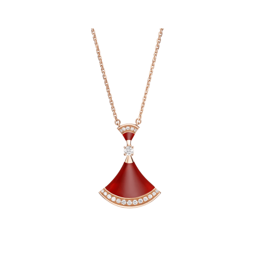 [Pearl Jewelrys]DREAM NECKLACE CARNELIAN DIAMOND