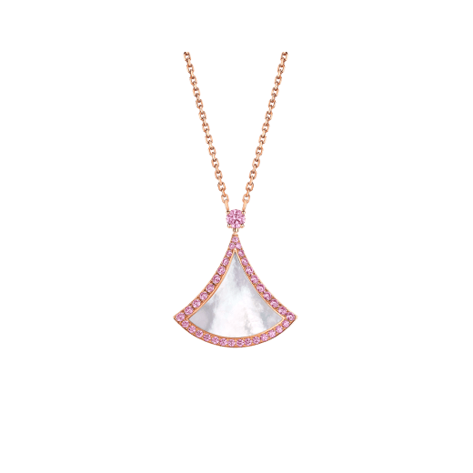 [Pearl Jewelrys]DREAM NECKLACE MOP DIAMOND PINK