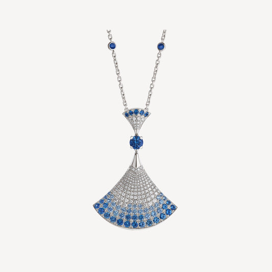 [Pearl Jewelrys]DREAM NECKLACE AGATE SILVER DIAMOND