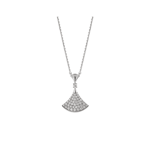 [Pearl Jewelrys]DREAM NECKLACE SILVER FULL DIAMOND