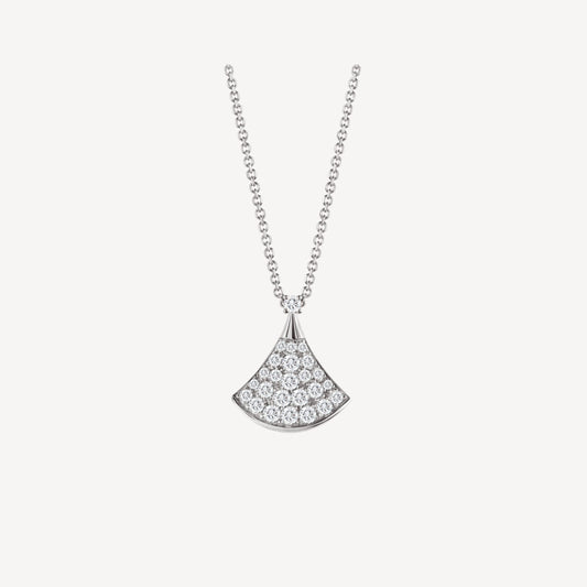 [Pearl Jewelrys]DREAM NECKLACE SILVER DIAMOND