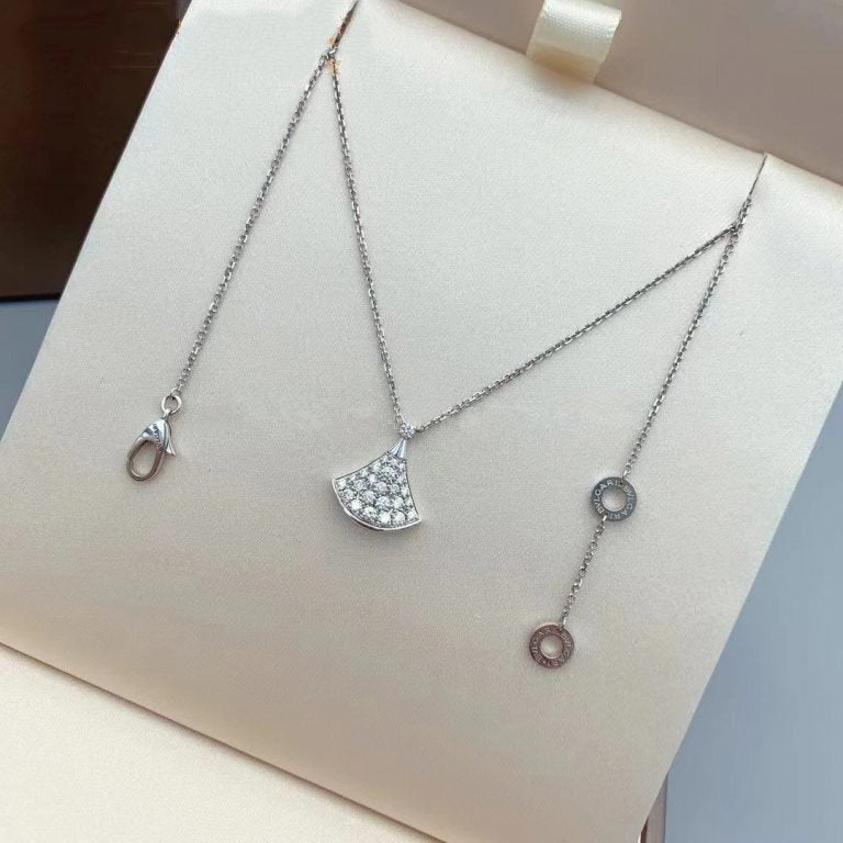 [Pearl Jewelrys]DREAM NECKLACE SILVER DIAMOND