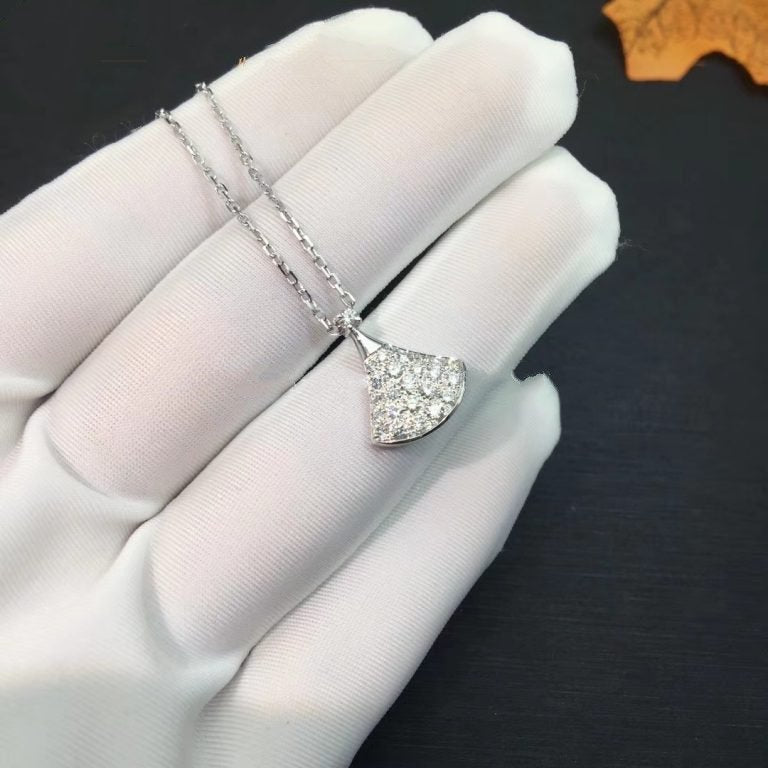 [Pearl Jewelrys]DREAM NECKLACE SILVER DIAMOND