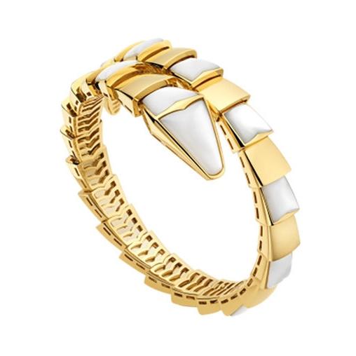 [Pearl Jewelrys]SERPENTI BRACELET MOP GOLD