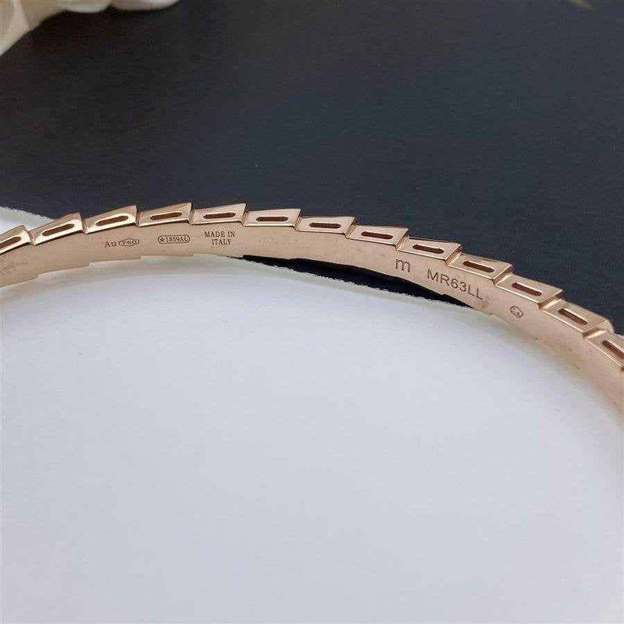 [Pearl Jewelrys]SERPENTI BRACELET PINK GOLD MOP DIAMOND
