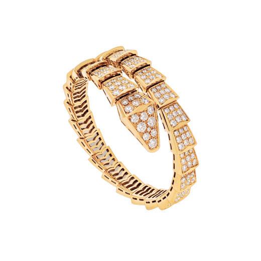 [Pearl Jewelrys]SERPENTI BRACELET 8MM GOLD DIAMOND