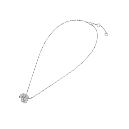 [Pearl Jewelrys]SERPENTI  NECKLACE DOUBLE RING DIAMOND