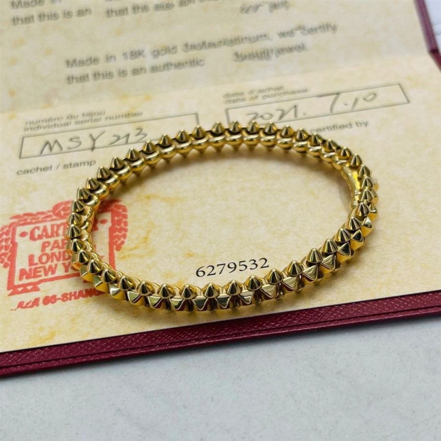 [Pearl Jewelrys]CLASH GOLD BRACELET