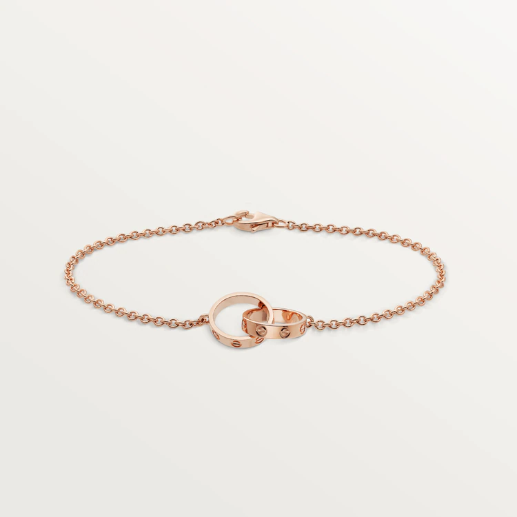 [Pearl Jewelrys]LOVE BRACELET DOUBLE RING