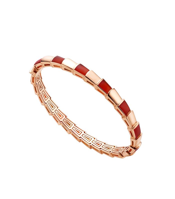 [Pearl Jewelrys]SERPENTI BRACELET PINK GOLD RUBELLITE