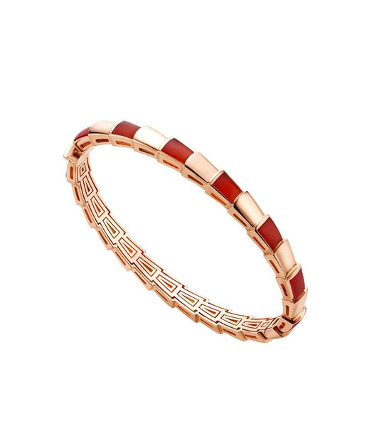 [Pearl Jewelrys]SERPENTI BRACELET PINK GOLD RUBELLITE