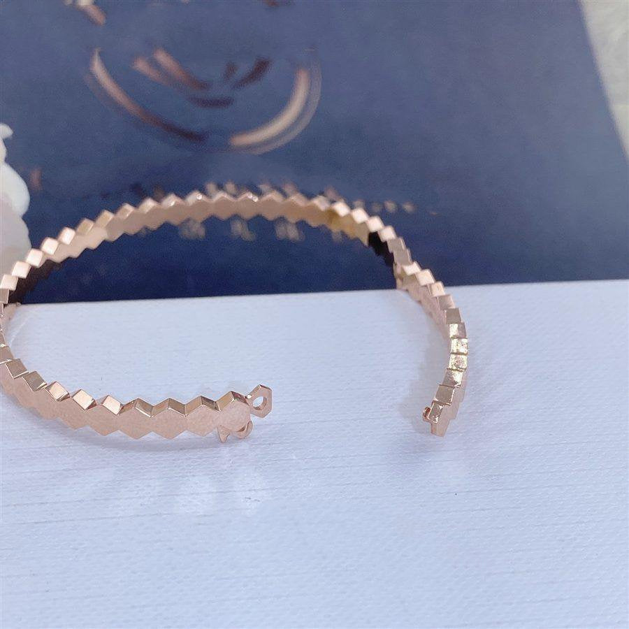 [Pearl Jewelrys]BEE LOVE PINK GOLD BRACELET