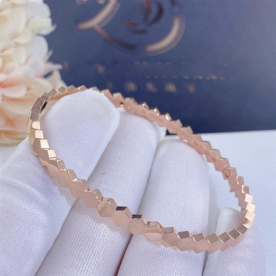 [Pearl Jewelrys]BEE LOVE PINK GOLD BRACELET