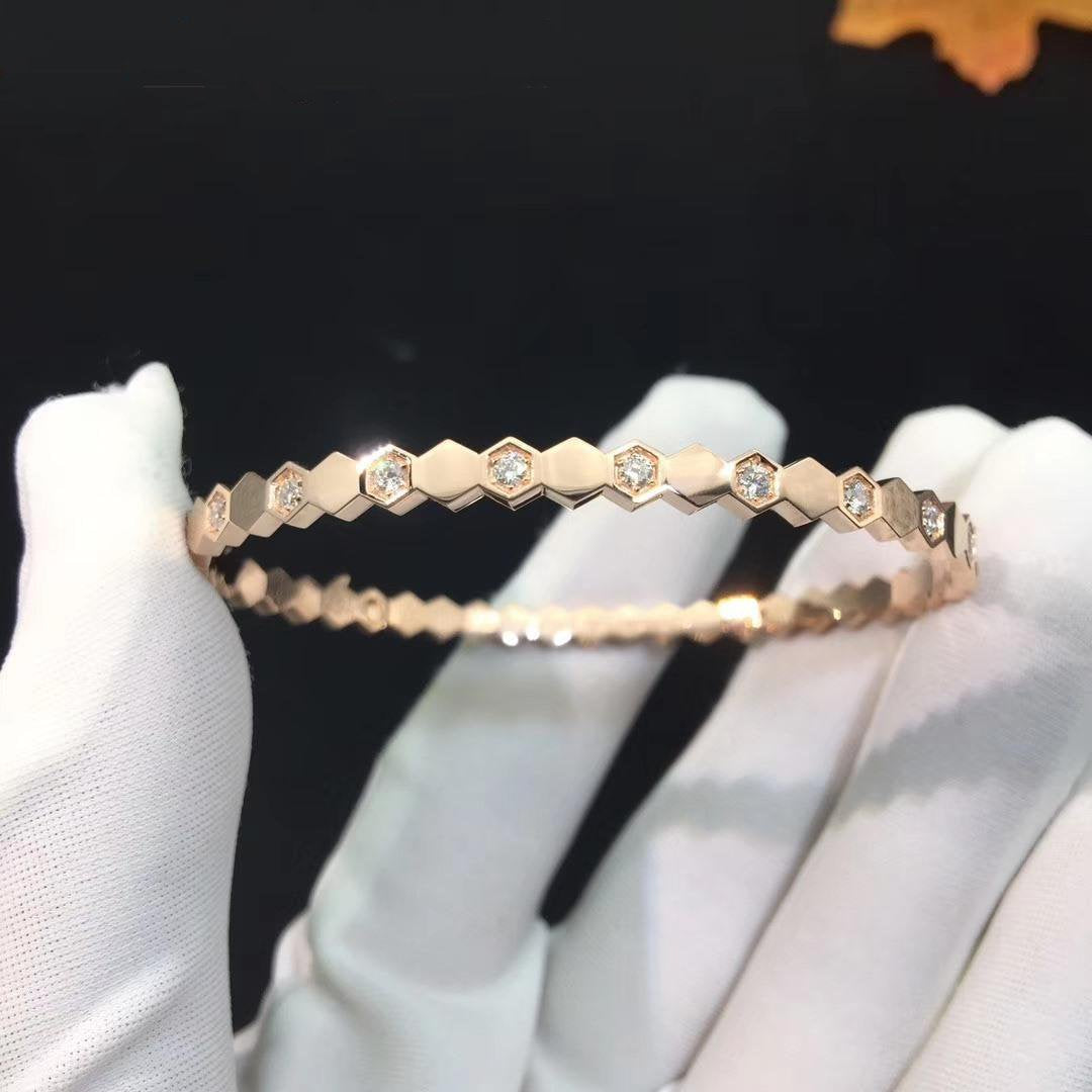 [Pearl Jewelrys]BEE LOVE SILVER DIAMOND BRACELET