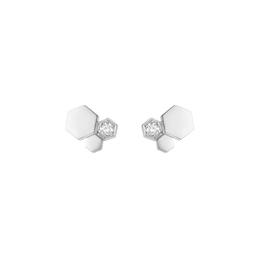 [Pearl Jewelrys]BEE LOVE SILVER DIAMOND EARRINGS