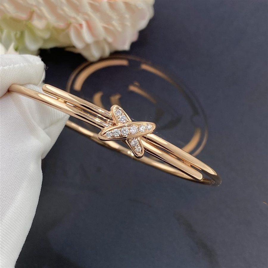 [Pearl Jewelrys]JEUX DE BRACELET PINK GOLD DIAMONDS