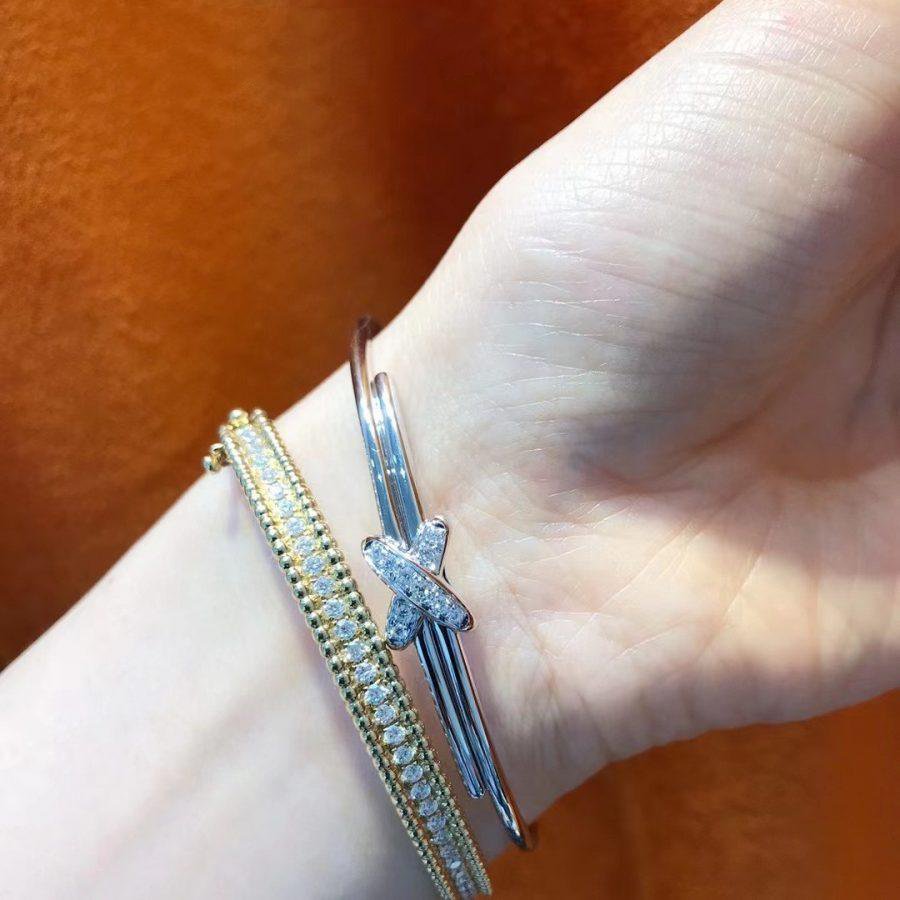 [Pearl Jewelrys]JEUX DE BRACELET SILVER DIAMONDS