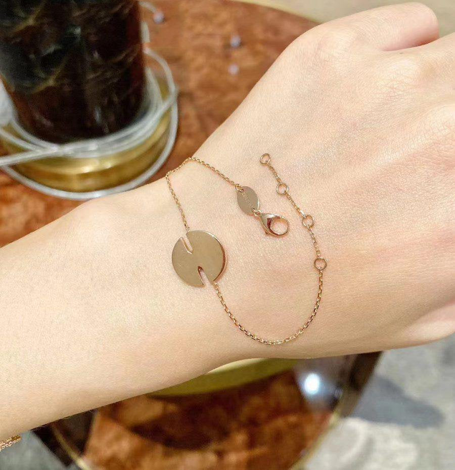 [Pearl Jewelrys]JEUX DE BRACELET MOP PINK GOLD DIAMONDS