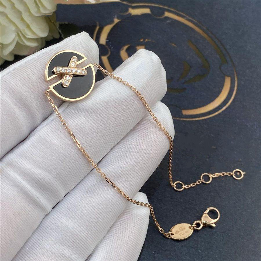 [Pearl Jewelrys]JEUX DE BRACELET ONYX PINK GOLD DIAMOND