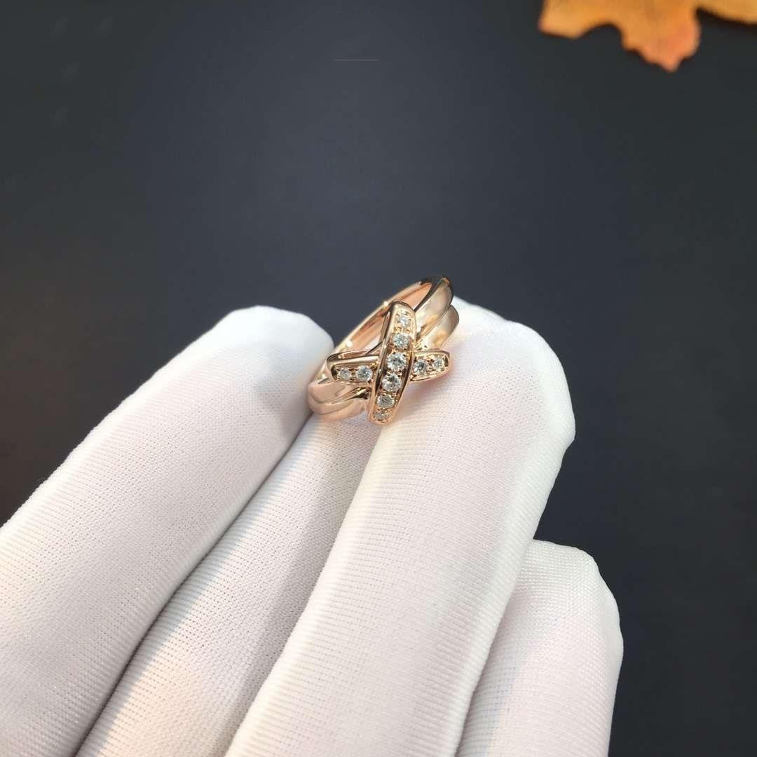 [Pearl Jewelrys]JEUX DE PINK GOLD DIAMOND RING