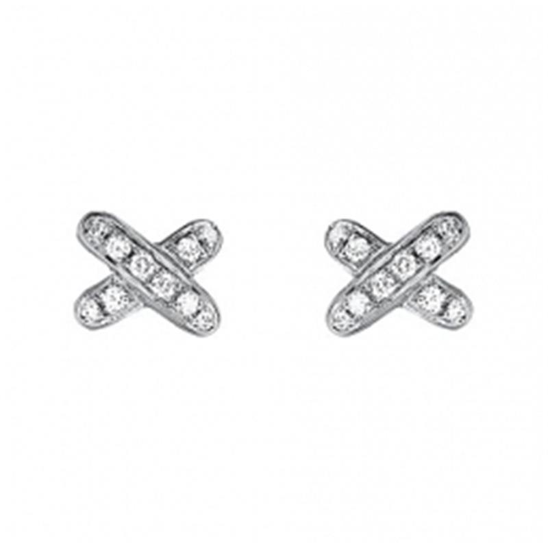 [Pearl Jewelrys]JEUX DE DIAMOND EARRINGS