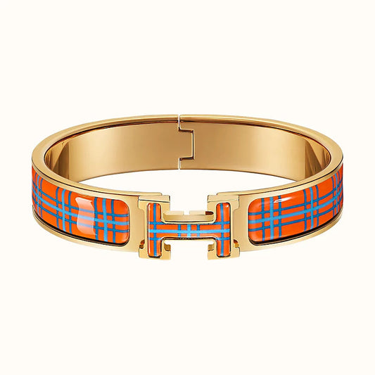 [Pearl Jewelrys]H TARTAN BRACELET 12MM