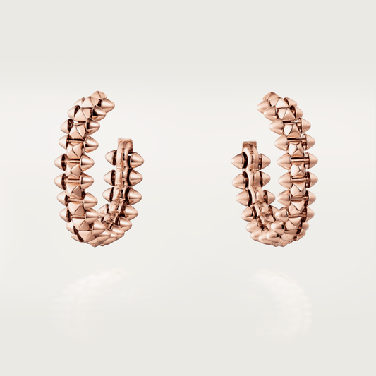 [Pearl Jewelrys]CLASH SMALL HOOP EARRINGS