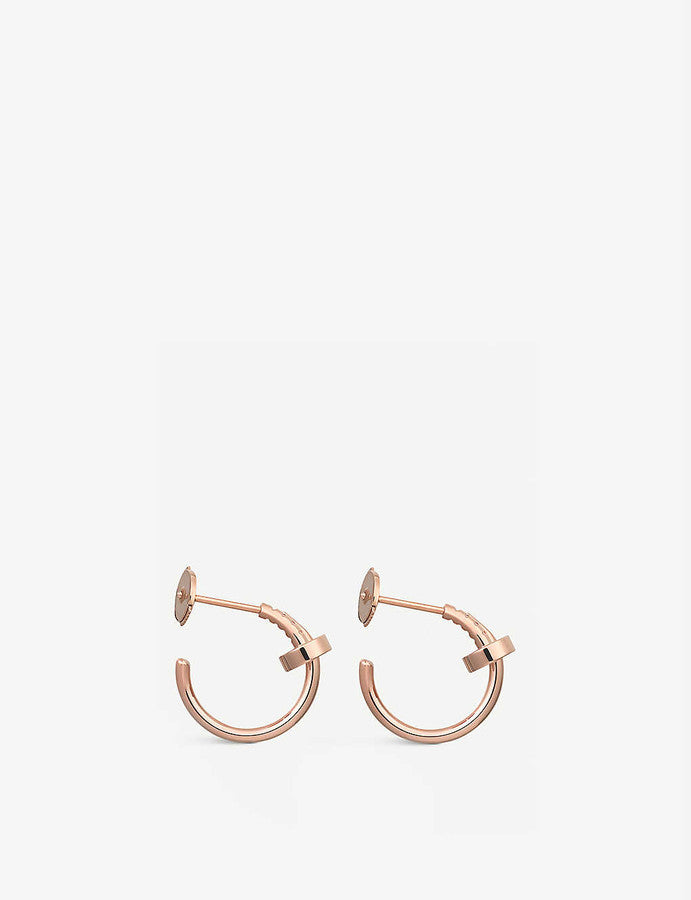 [Pearl Jewelrys]JUSTE EARRINGS PINK GOLD