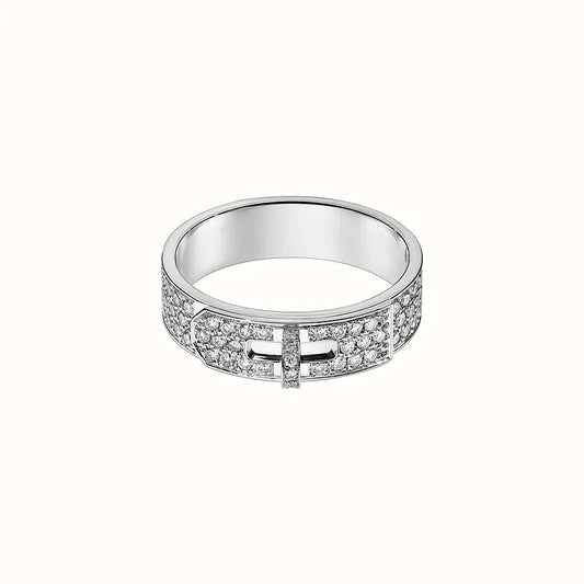 [Pearl Jewelrys]KELLY SILVER DIAMOND RING
