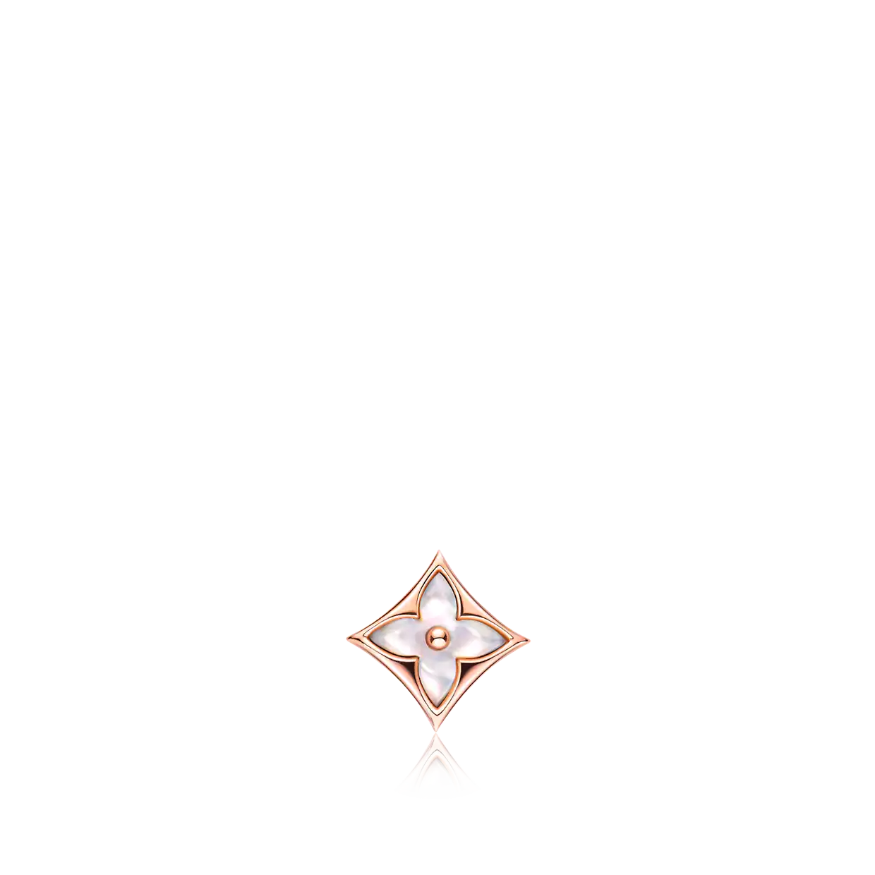 [Pearl Jewelrys]STAR MOP PINK GOLD EARRINGS