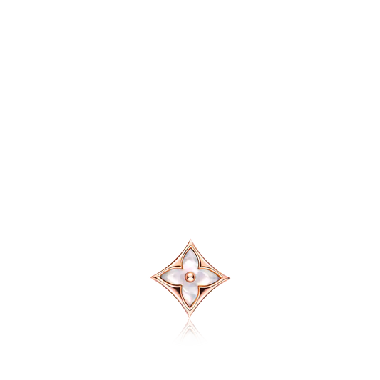[Pearl Jewelrys]STAR MOP PINK GOLD EARRINGS