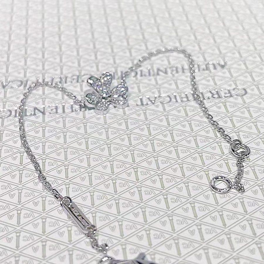 [Pearl Jewelrys]FRIVOLE SILVER FLOWER DIAMOND BRACELET