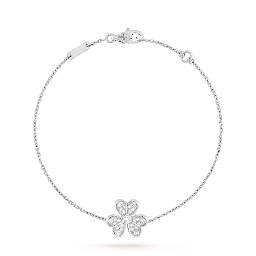 [Pearl Jewelrys]FRIVOLE SILVER FLOWER DIAMOND BRACELET