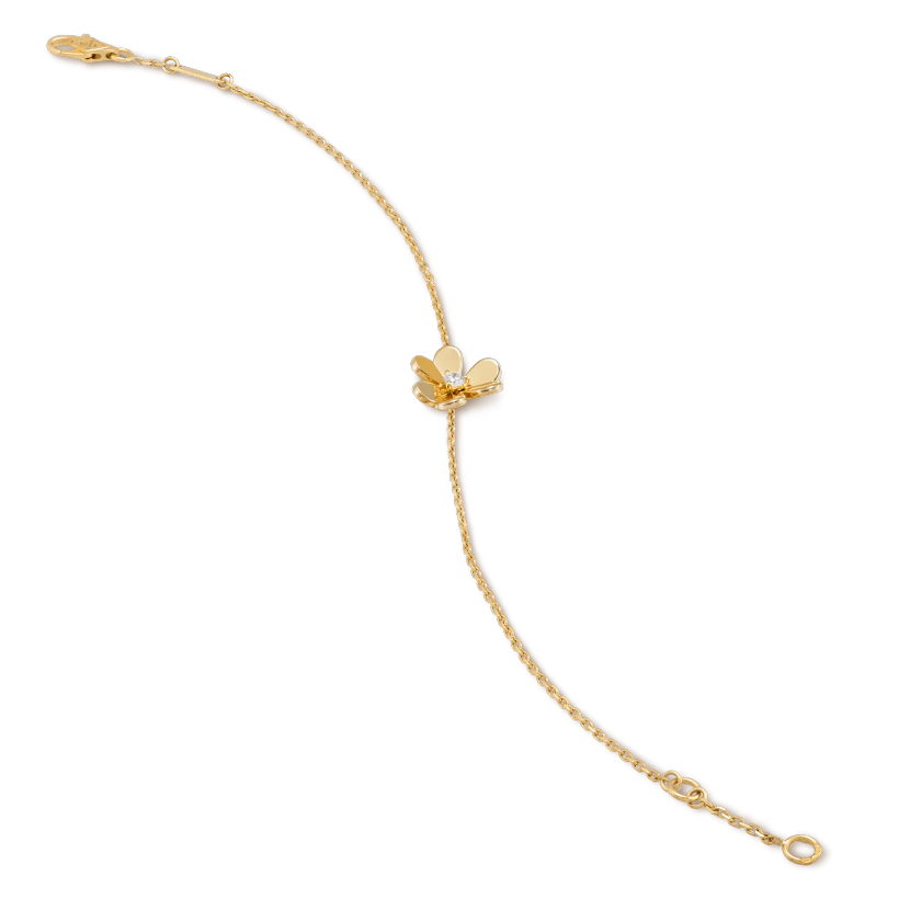 [Pearl Jewelrys]FRIVOLE GOLD FLOWER BRACELET