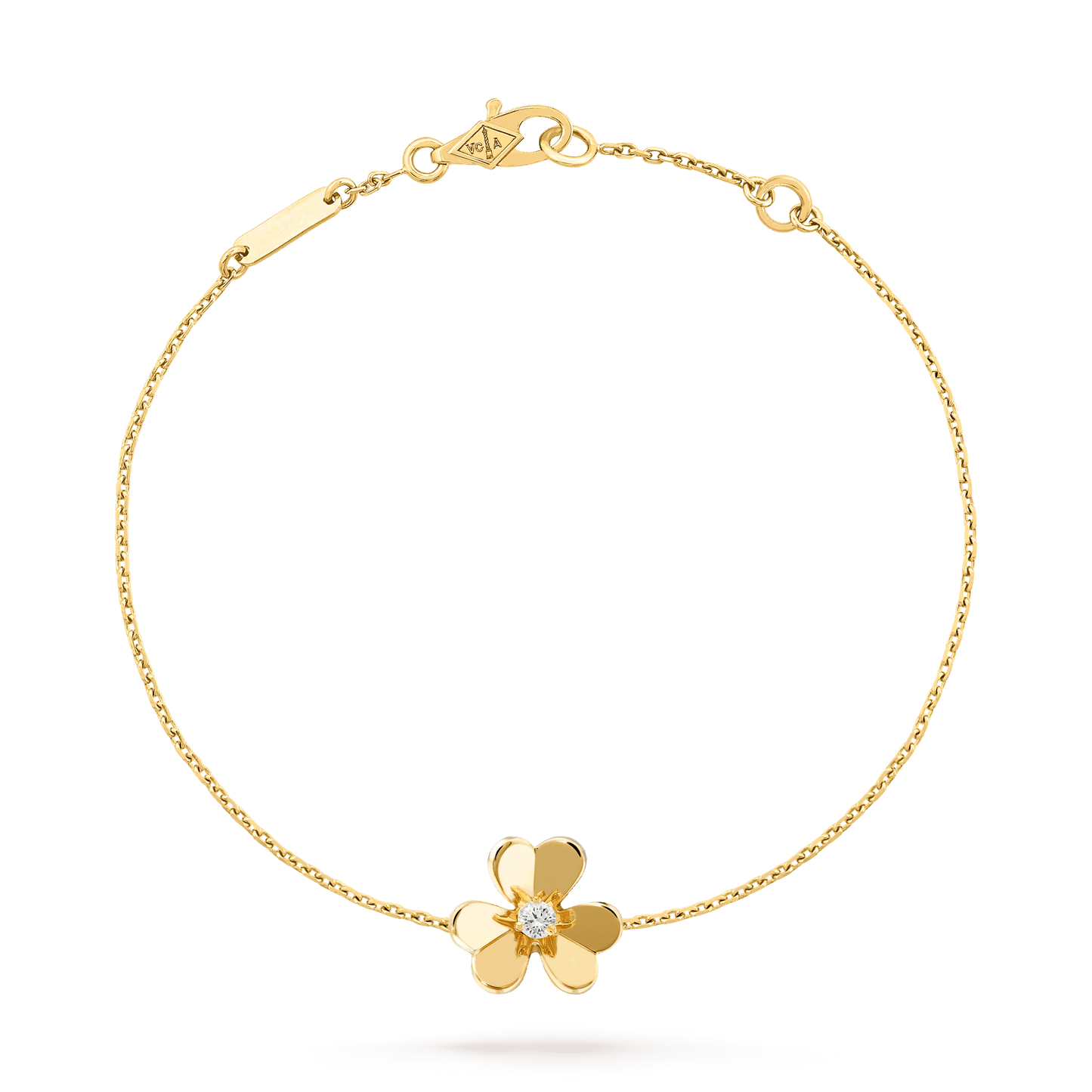 [Pearl Jewelrys]FRIVOLE GOLD FLOWER BRACELET