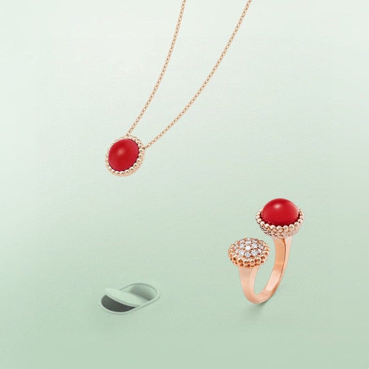 [Pearl Jewelrys]PERLEE COULEURS DIAMOND ROSE GOLD BETWEEN THE FINGER RING