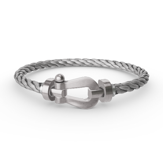 [Pearl Jewelrys]FORCE LARGE HORSESHOE NO DIAMOND BRACELET SILVER